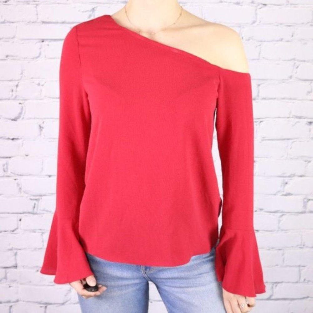 NWT Highline Collective one shoulder blouse r3